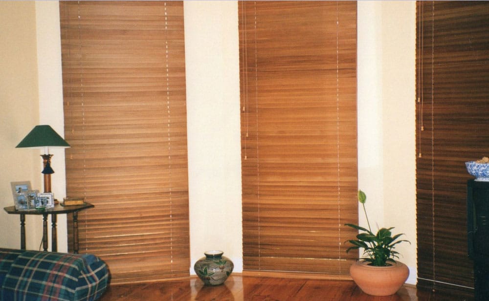 timber-venetians-in-the-receiving-area image of timber-venetians-in-the-receiving-area